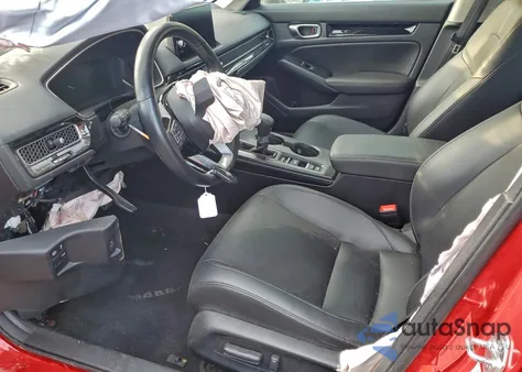 2024 Honda Civic Touring из США, поврежденный, VIN 2HGFE1F90RH324664